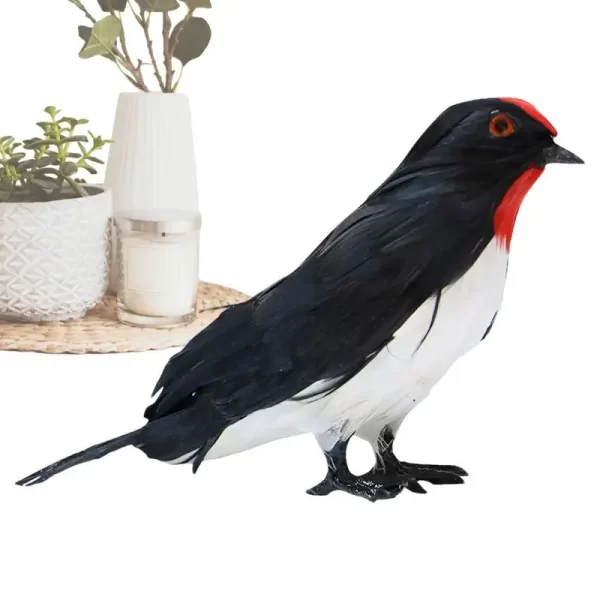 Esculturas De Pássaros Realistas Para Decoração