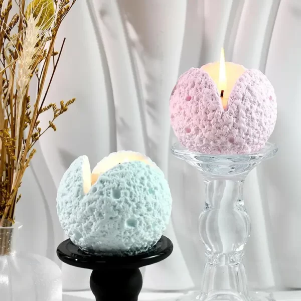 Molde de Silicone para Suportes Votivos Art Craft - Imagem 2