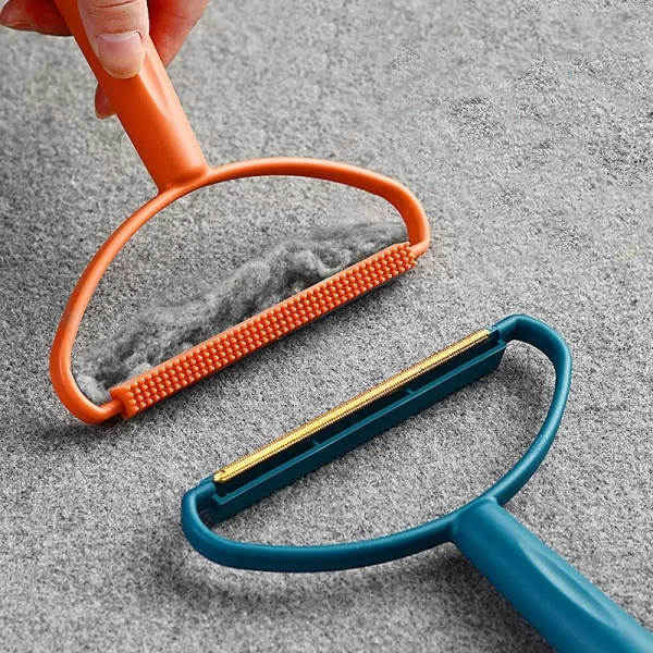 Removedor De Pelo Fiapo Bolinha Escova De Roupa Sofá Paletó - Imagem 4