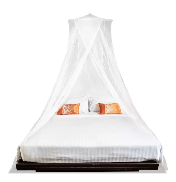 Mosquiteiro Volta Ao Mundo Teto Para Cama Casal Queen King - Imagem 2