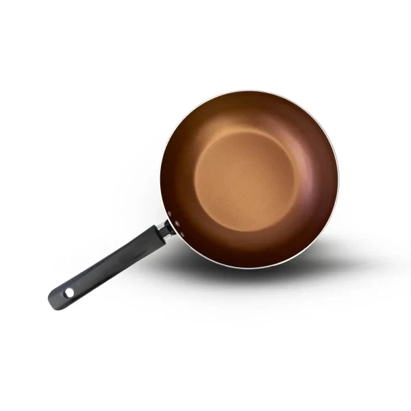 Panela Frigideira WOK 24cm Antiaderente Alumínio - Imagem 4