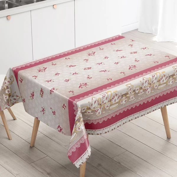 Toalha Plástica de Mesa Térmica 4 lugares / 1,50m x 1,40m - Imagem 5
