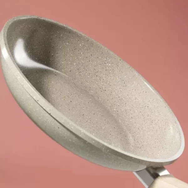 Panela De Mármore De Cerâmica Frigideira, Panelas e Fritadeiras 24cm - Imagem 3