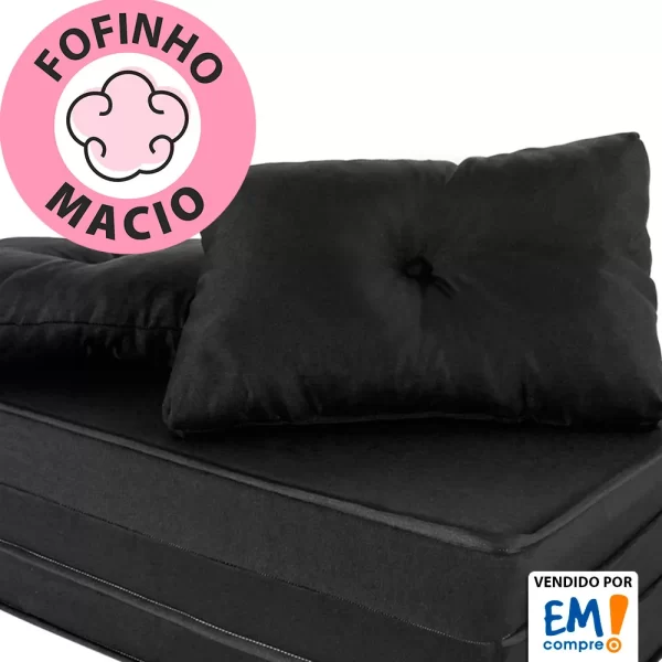 Kit 2 Peças Almofada com Enchimento Flocos de Espuma 45x65cm - Imagem 4