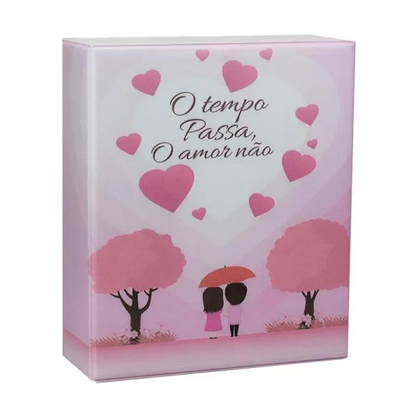 Álbum de Fotos 10x15 Amor 500 fotos c/ Estojo - Imagem 4