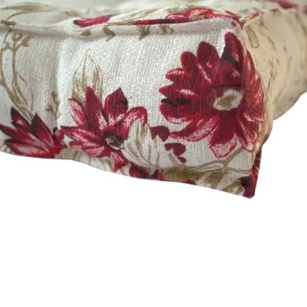 Almofada Futton Turco 42x42cm Firenze Vermelho - Imagem 2