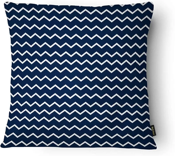 Kit Com 3 Capas Para Almofadas Azul - Imagem 2