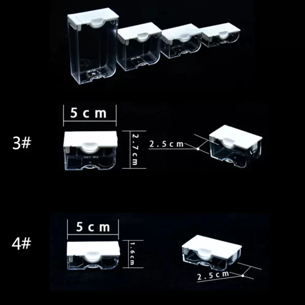 Caixa De Armazenamento Transparente para Pintura De Diamante - Imagem 5
