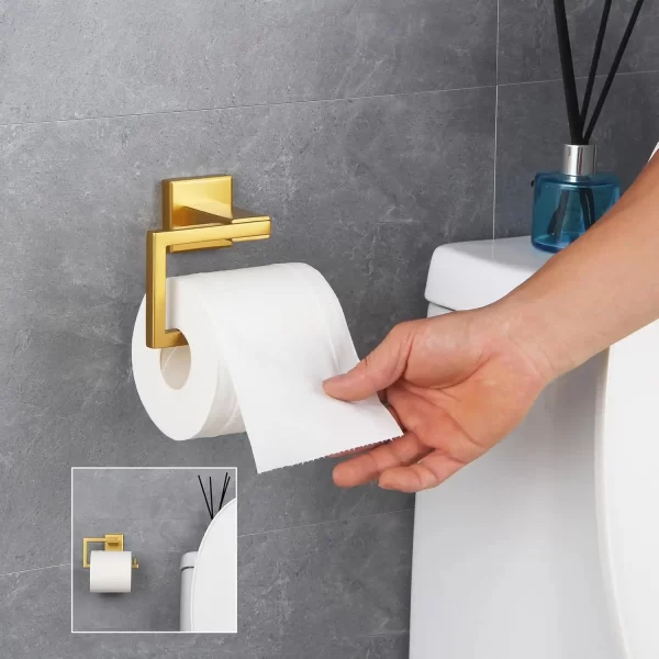 Suporte de Papel Alemão 304 Inoxidável Matte - Imagem 4