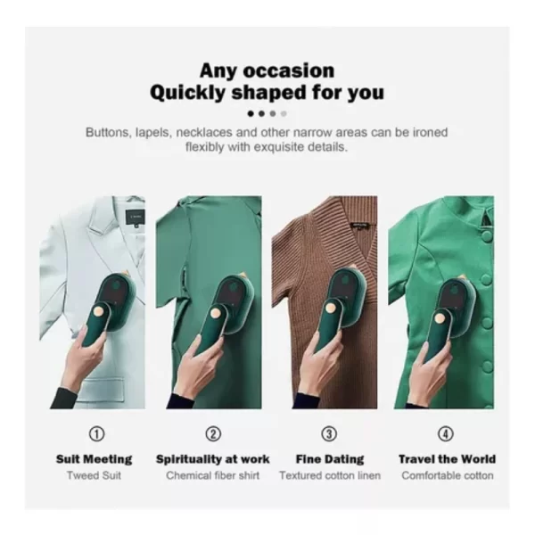 Vaporizador Roupas Mini Iron for Travel, Camisas de Mão Portáteis - Imagem 6