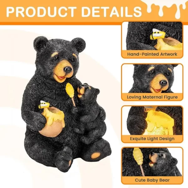 Estatueta Formato Urso com LED - Imagem 5
