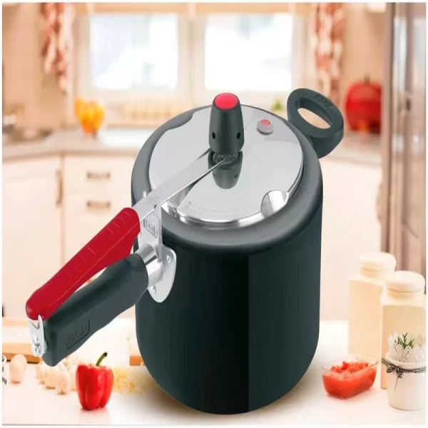 Fritadeiras De Panela De Pressão Preta, 4.5L Cooktop, Alta Precisão - Imagem 4