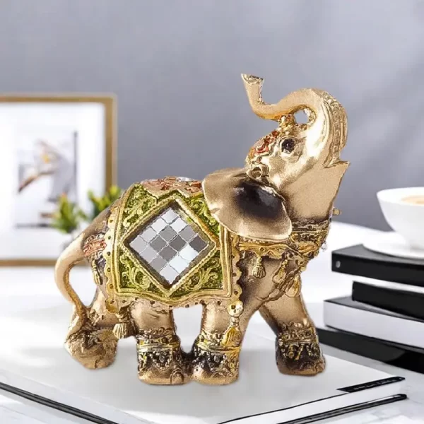 Elefante Feng Shui em Resina - Imagem 4