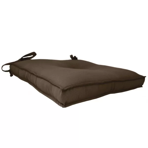 Almofada Para Cadeira 40x40cm Moond - Marrom - Imagem 2