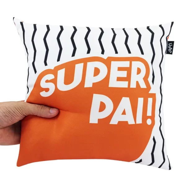 ALMOFADA 30X30 COM FOTO - SUPER FAMILIA PAI - Imagem 3