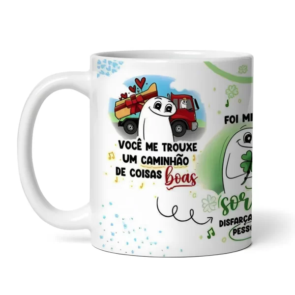 Caneca Personalizada Para Namorado Casal em Cerâmica 325ml - Imagem 2