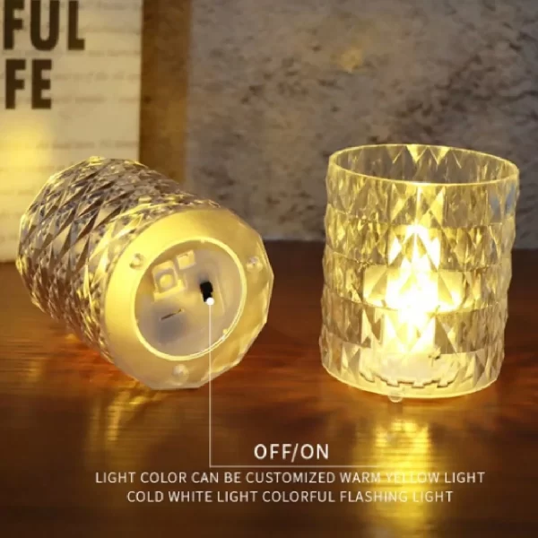 12 Vela Led com Suporte Castiçal Luminária Decoração Sem Fio - Imagem 6