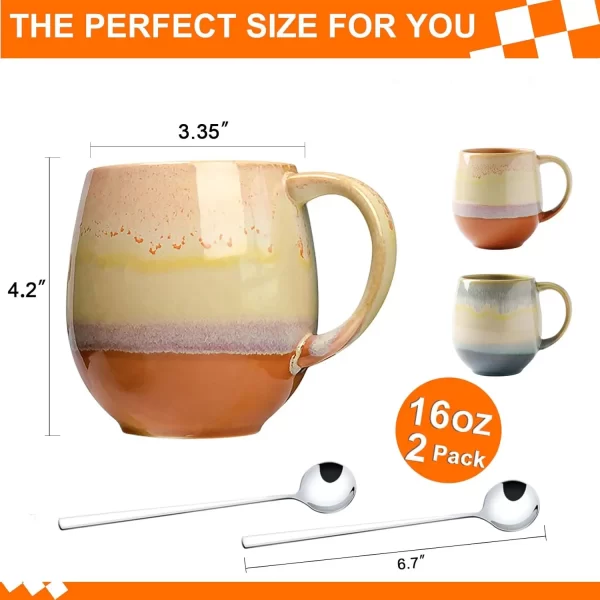 Copo de Café Grande com Colher - Imagem 2