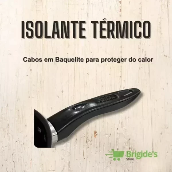 Conjunto de Panelas Antiaderentes Premium 17 pcs - Imagem 6