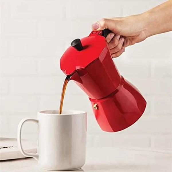Alumínio Moka Fogão e Cafeteira, Moka Pot, Chaleira Elétrica, Máquina de Chá Espresso - Imagem 5