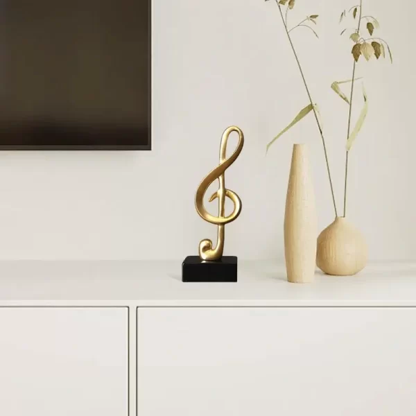 Resina Musical Nota para Decoração - Imagem 2