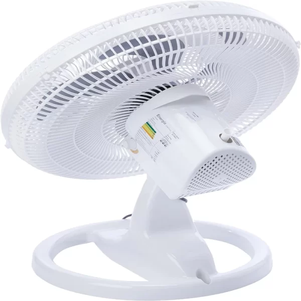 OSCILANTE-Mini Ventilador Portátil Branco, Ventilador De Mesa De Plástico, Refrigerador De Ar, Ar Condicionado, Ar co, Ventilador De Mesa, 50 BI-Volt - Imagem 3