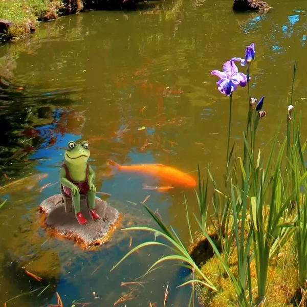 Sapo Realista em Resina - Imagem 8