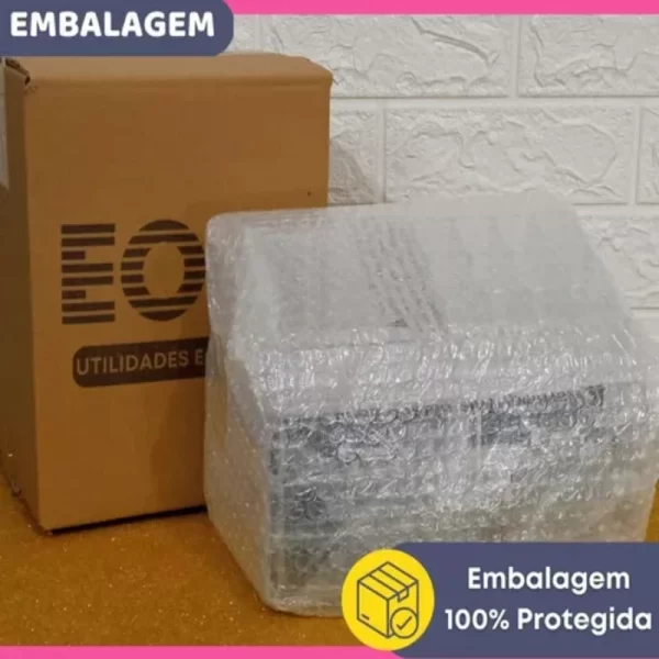 Organizador De Maquiagem Acrílico Transparente, 5 Gavetas - Imagem 5