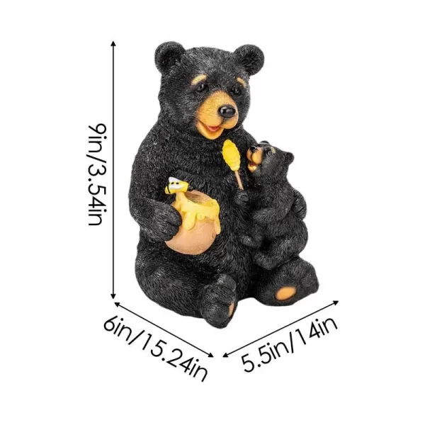 Estatueta Formato Urso com LED - Imagem 6