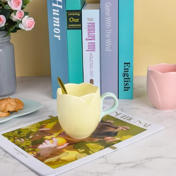 Ceramic Tulip Cup Set - Imagem 3