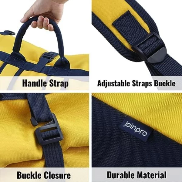 Bolsa Cesta de Lavanderia Extra Grande com Alças de Ombro -125l - Imagem 3