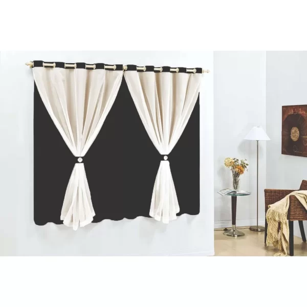 Cortina Elegance 2,80 x 1,70 De Sala E Quarto P/ Varão - Imagem 3