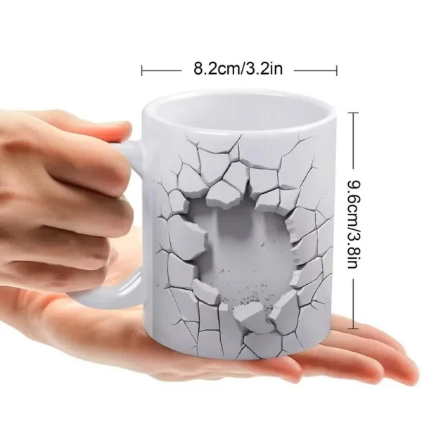 Caneca de Cerâmica Artístico 350ml - Imagem 6