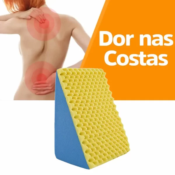 Travesseiro Triangular Anti Refluxo Suave Encosto - Imagem 2