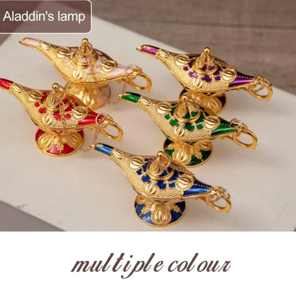 Lâmpada Mágica do Aladdin para Decoração - Imagem 4