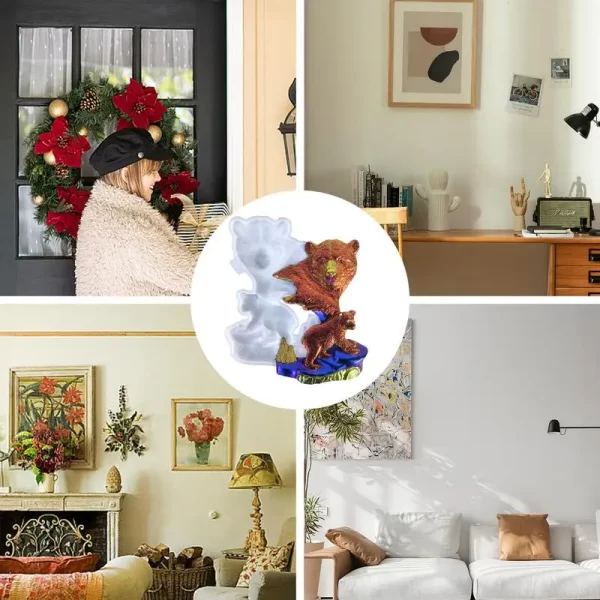 Molde de Urso 3D para Velas - Imagem 5