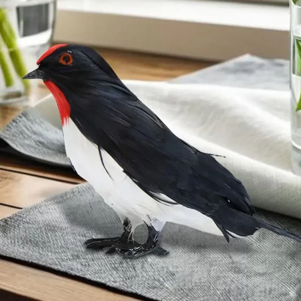 Esculturas De Pássaros Realistas Para Decoração - Imagem 4