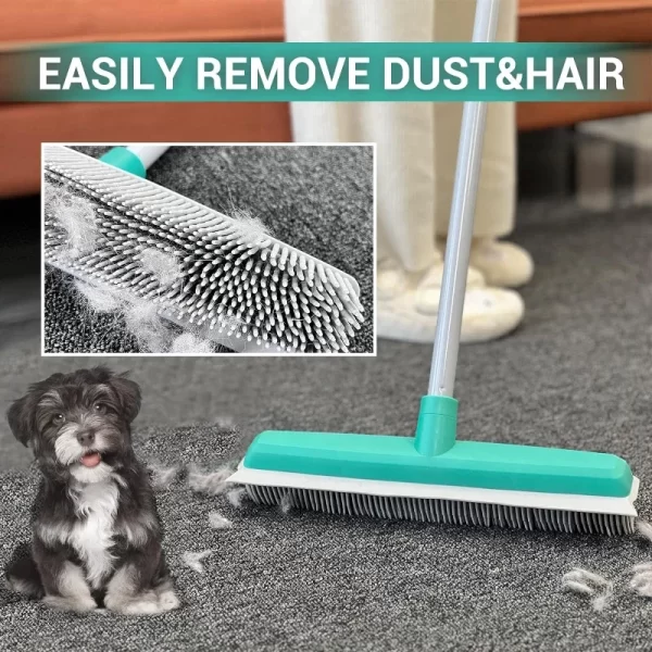 Pet Hair Rubber Vassoura com Chave De Fenda - Imagem 4