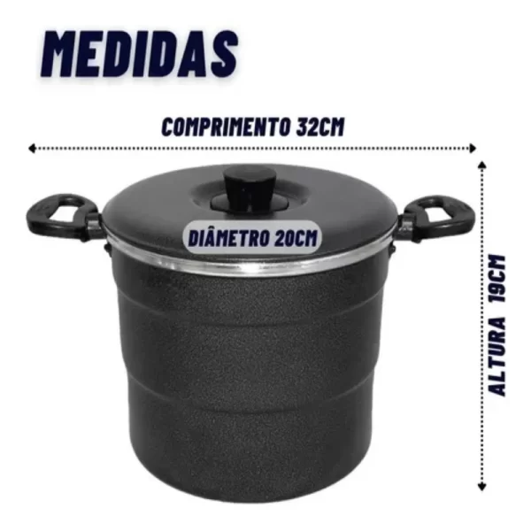 Panelas de Aço Carbono e Fritadeiras 4 em 1 - Imagem 2