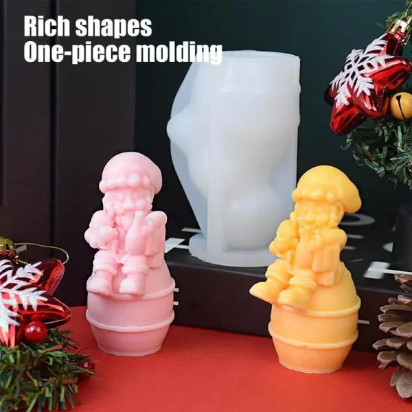 Molde de Vela para Natal - Imagem 5