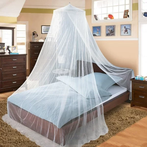 Mosquiteiro Volta Ao Mundo Teto Para Cama Casal Queen King - Imagem 4