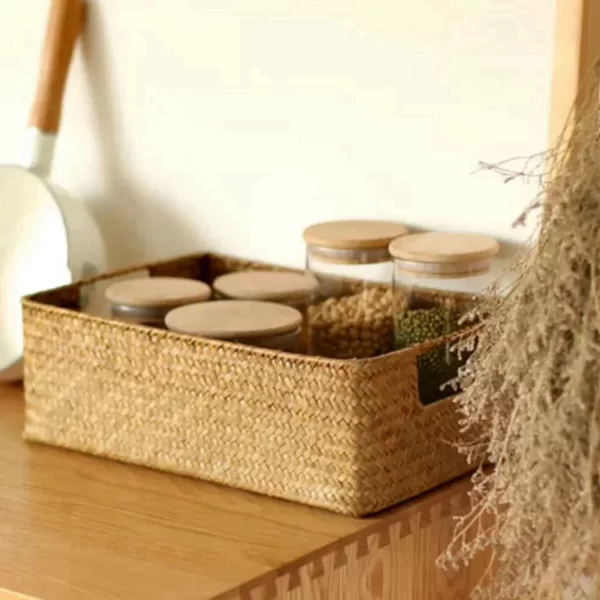 Cesto de Ervas Marinhas de Armazenamento de Cozinha - Imagem 5