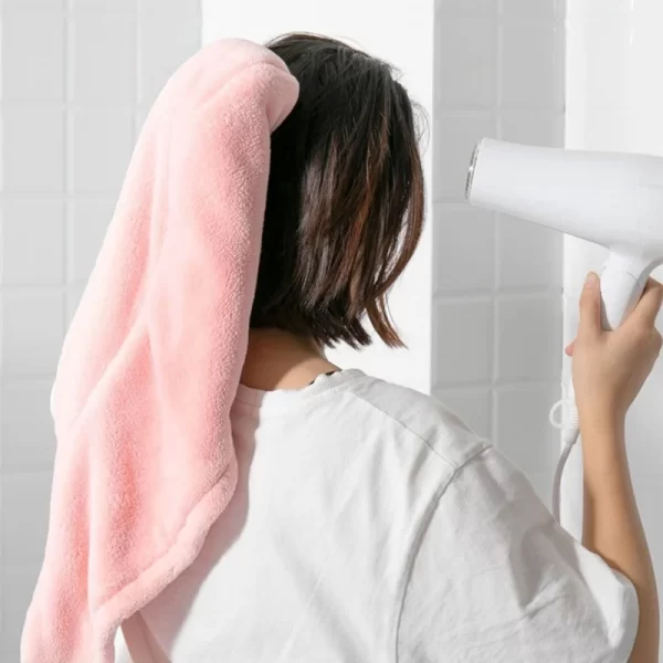 Tampão de Banho Seca Rápido para Cabelo - Imagem 5