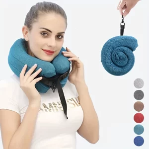 Almofada de Espuma em Forma de U para Viagem