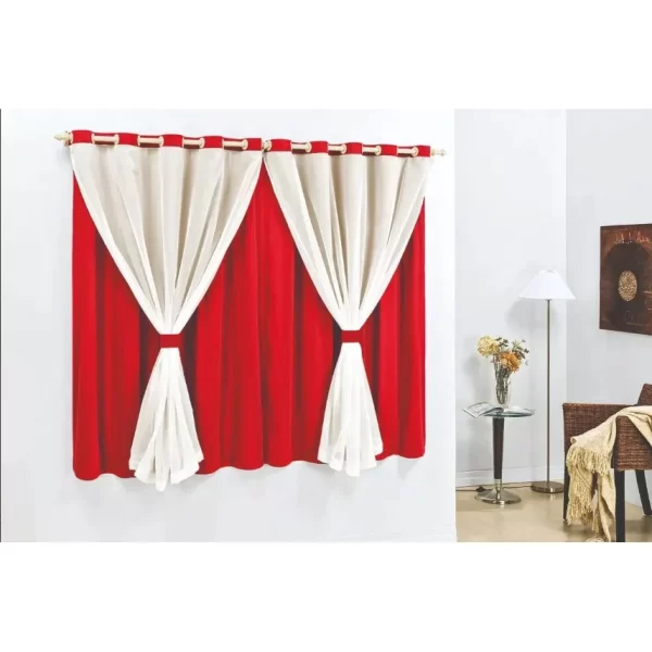 Cortina Elegance 2,80 x 1,70 De Sala E Quarto P/ Varão - Imagem 5