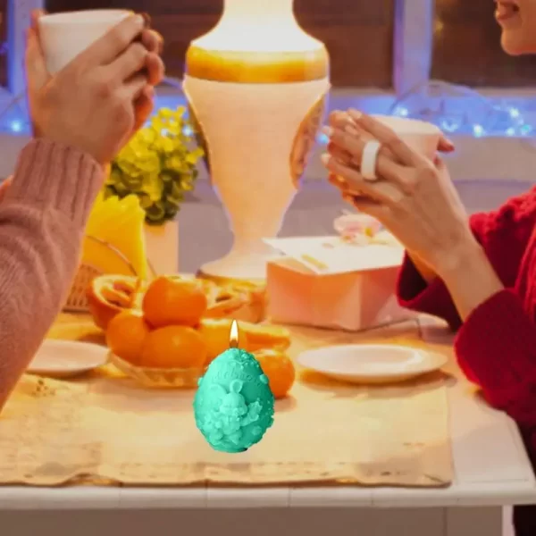 Molde de Ovo de Páscoa para Velas - Imagem 4