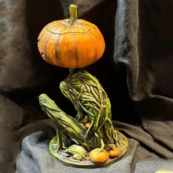 Estátua De Abóbora De Horror Criativo em Resina - Imagem 8
