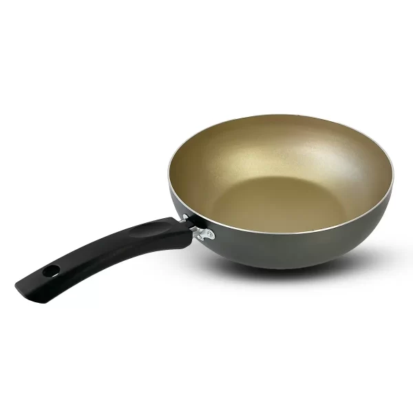 Panela Frigideira WOK 24cm Antiaderente Alumínio - Imagem 3