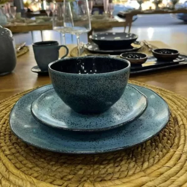 Bowl Em Cerâmica Petroleum 558ml Porto Brasil - Imagem 4
