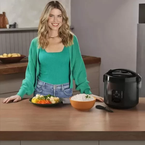 Fogão De Vidro Do Arroz Para A Preparação Do Alimento 3.5l, 220V - Imagem 6